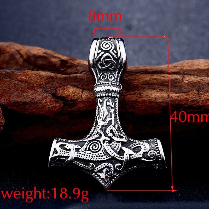 Retro Mix Theme Pendant Punk Vintage Angel Wing Pendant Biker Gift Necklace