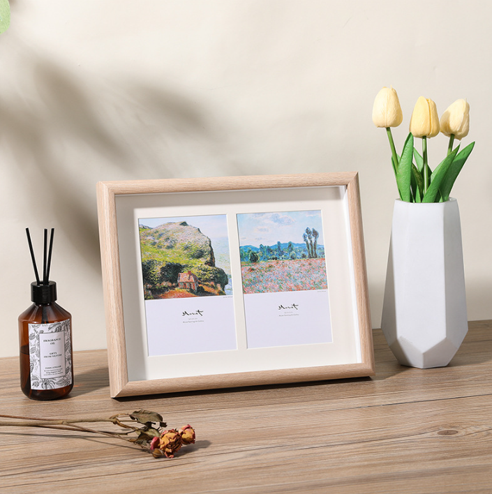 Fashion Collage Multi Openings Photos Hole Gallery Picture Frame Family Gift