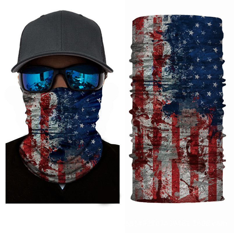 Camouflage Neck Gaiters Bandanas Fabric Cycling Motorcycle Fashion Face Masks
