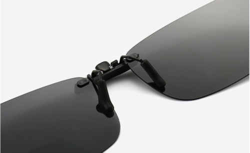 NEW 1pcs Polarized UV400 Sunglasses Clip On Driving Glasses Night Vision Len