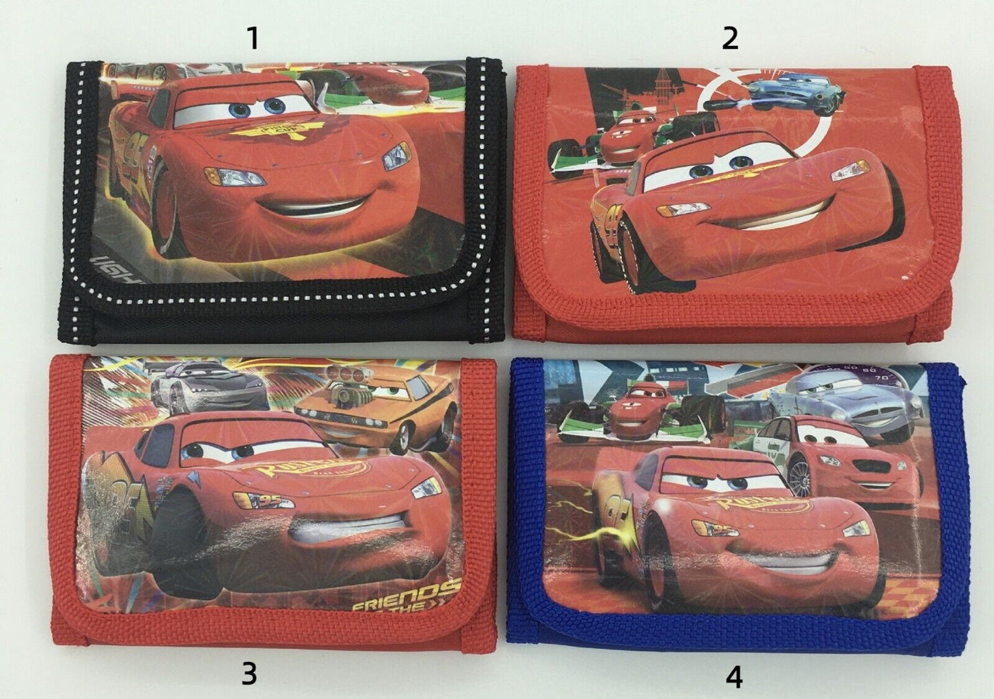 New Kids Children Carton Three Fold Purse Wallets Boys Girls Gift Idea Purse