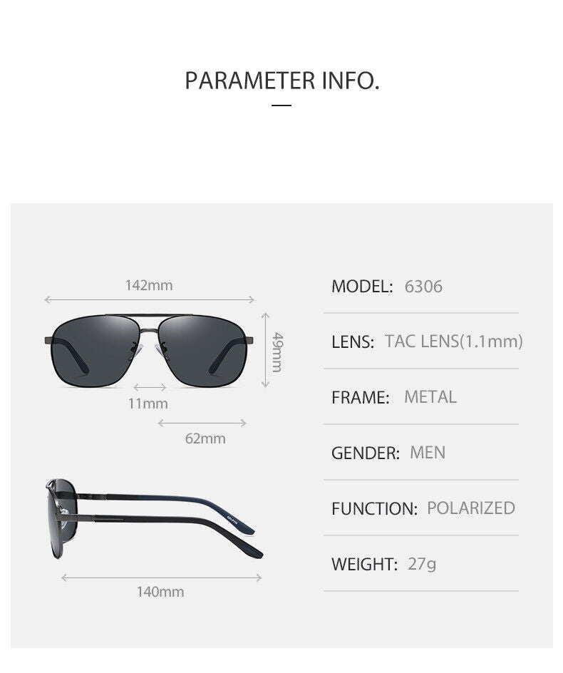 New Fashion Quality Frame Unisex Anti UV400 Polarized Driving Cycling Sunglasses