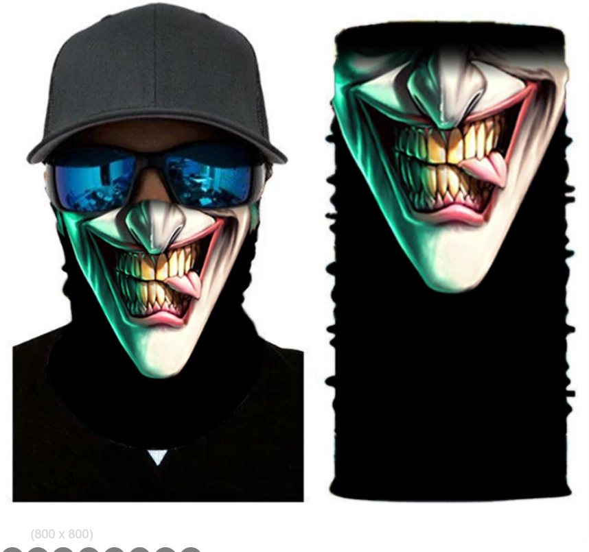 Cycling Camouflage Neck Gaiters Bandanas Fabric Motorcycle Face Masks Sunscreen