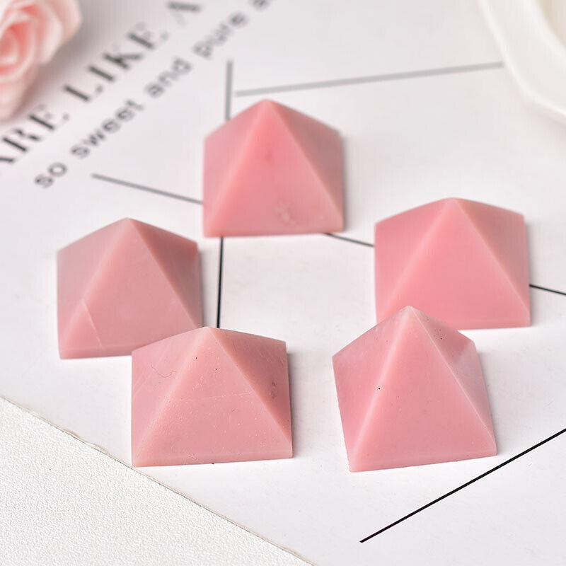 Small Size Natural Stone Crystal Pyramid Energy Gemstone Tower Home Decor Gifts