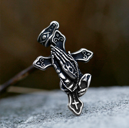 Unisex Mix Theme Retro Pendant Punk Vintage Totem Engle Hawk Biker Necklace