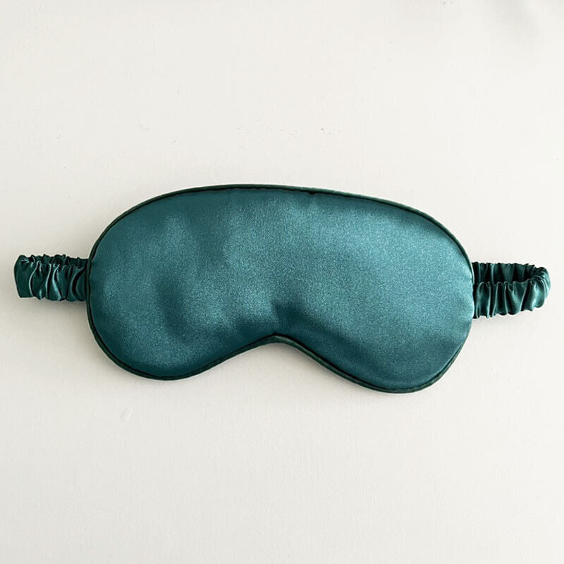 Elastic Band Simulation Silk Wrap Eye Mask Sleep Blackout Air Travel Nap Leisure