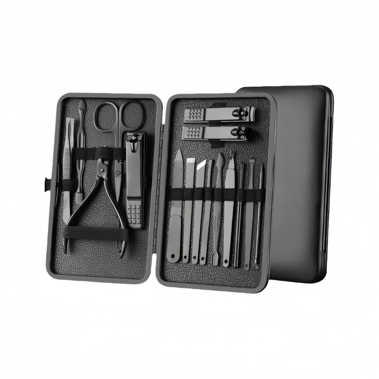 7/10/12/16/18 Pieces Professional Manicure & Pedicure Kit Nail Care Travel Grooming Set Home Use