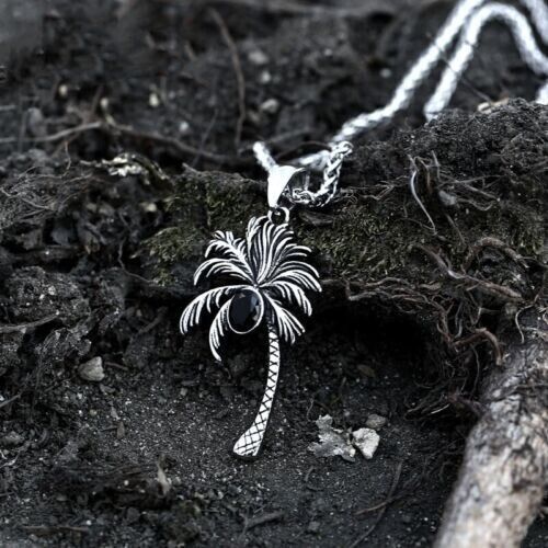 Mix Theme Retro Fox Head Sweater Chain Gemstone Titanium Steel Pendant Cat Head Necklace