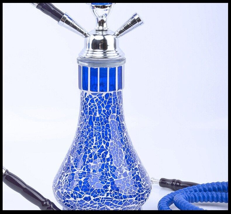 Traditional Collectible Gift Premium Glass Eagle Shisha Hookah Complete Set