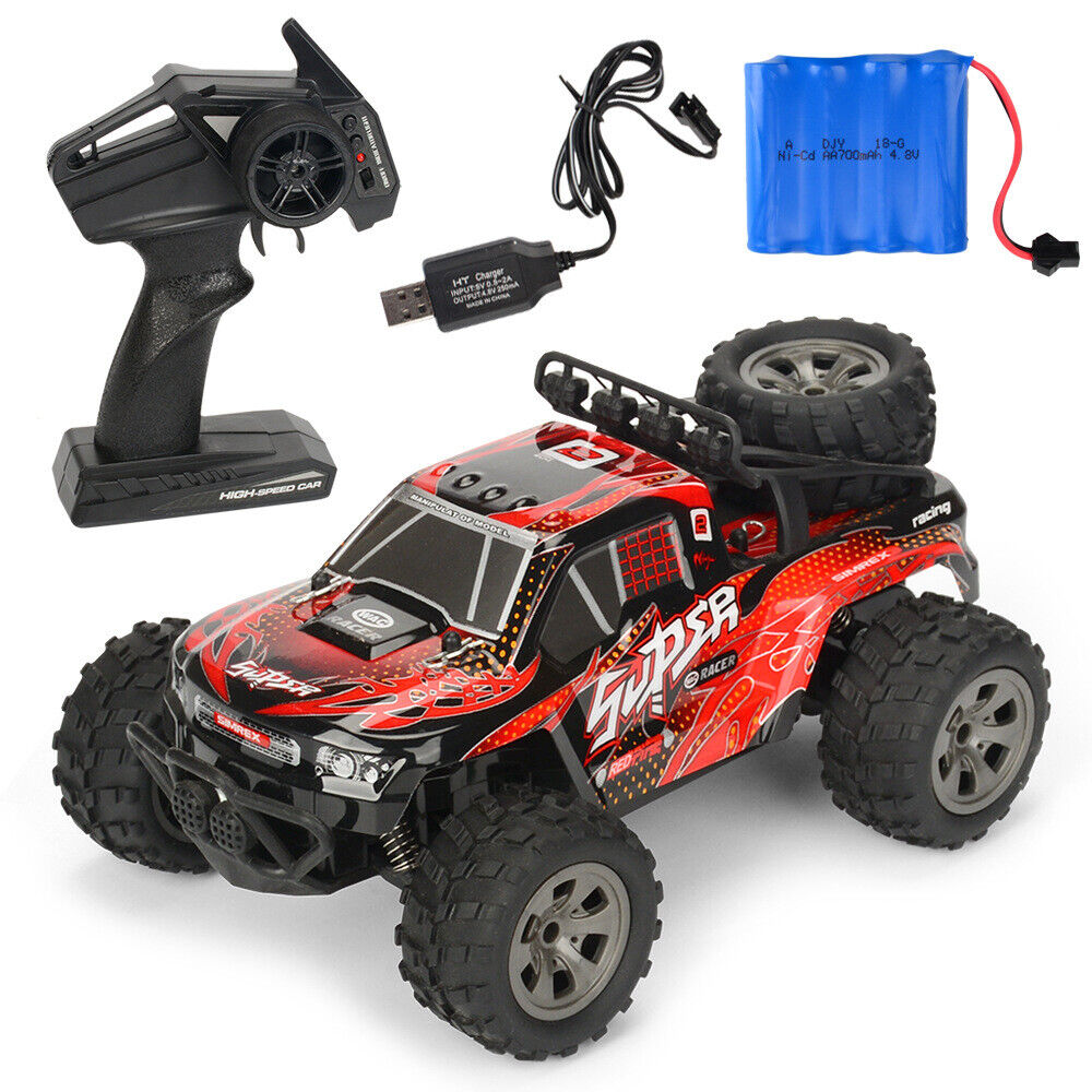 2.4GHz High Speed Racing Charging Remote Control Off-road Vehicle Toy Car Gift