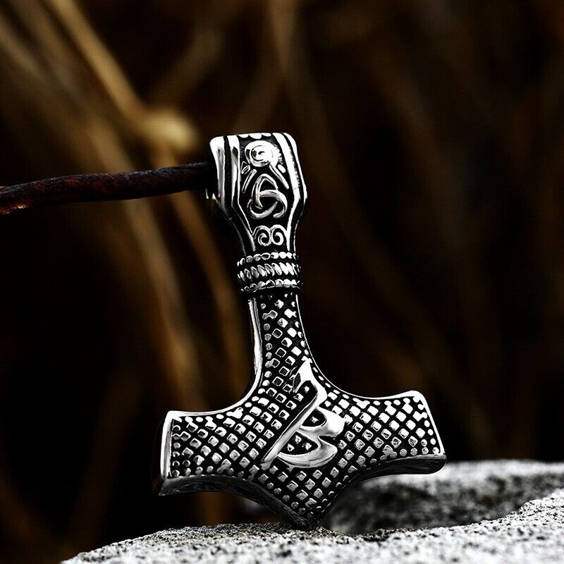 Retro Mix Theme Pendant Punk Vintage Angel Wing Pendant Biker Gift Necklace