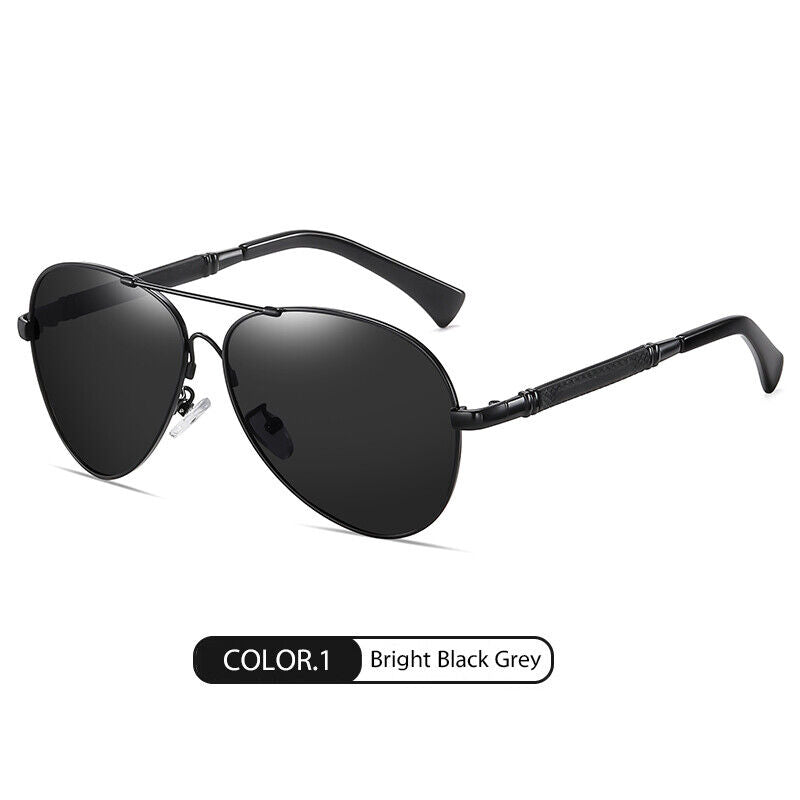 New Trendy frame Unisex polarized Sunglasses Driving Night vision Anti UV400