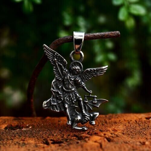 Unisex Mix Theme Stainless Steel Pendant Retro Viking Titanium Punk Necklace