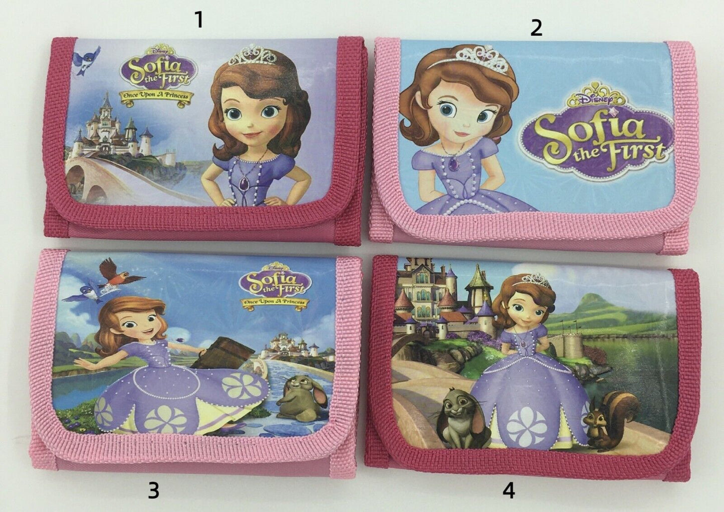 New Kids Children Carton Three Fold Purse Wallets Boys Girls Gift Idea Purse