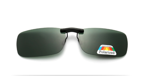 NEW 1pcs Polarized UV400 Sunglasses Clip On Driving Glasses Night Vision Len