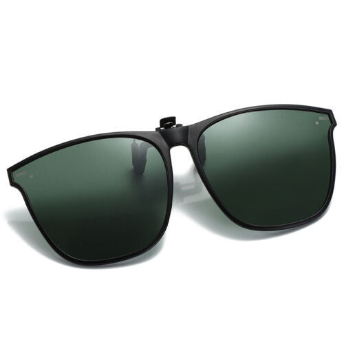 2023 Fashion Unisex Clip On Sunglasses Polarized Large Frame Short-sighted