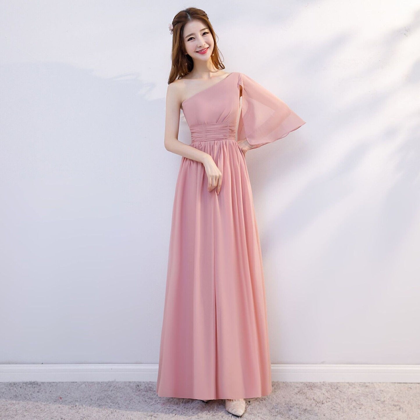 Women Fashion Evening Wedding Long Maxi Cocktail Prom Bridesmaid Ball Gown Dress