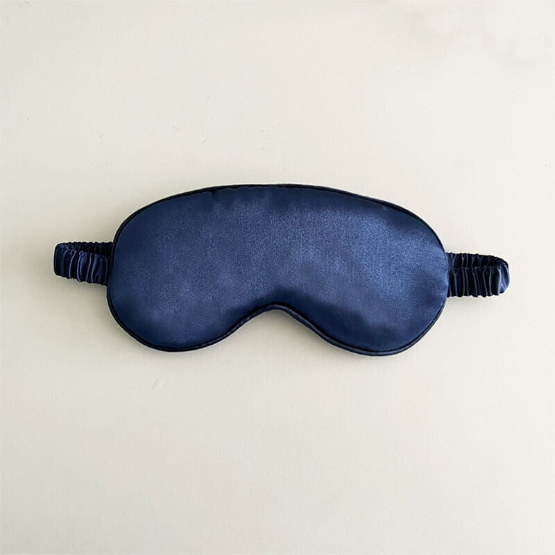 Elastic Band Simulation Silk Wrap Eye Mask Sleep Blackout Air Travel Nap Leisure