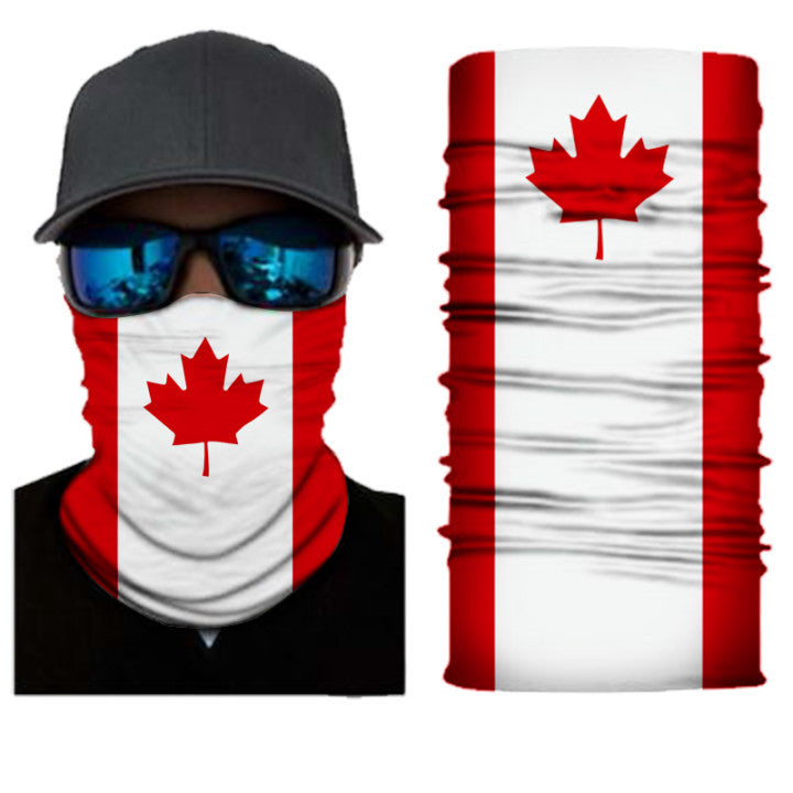 Camouflage Neck Gaiters Bandanas Fabric Cycling Motorcycle Fashion Face Masks