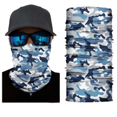 Motorcycle Biker Cycling Neck Gaiters Tube Snood Fabric Sunscreen Masks Bandana