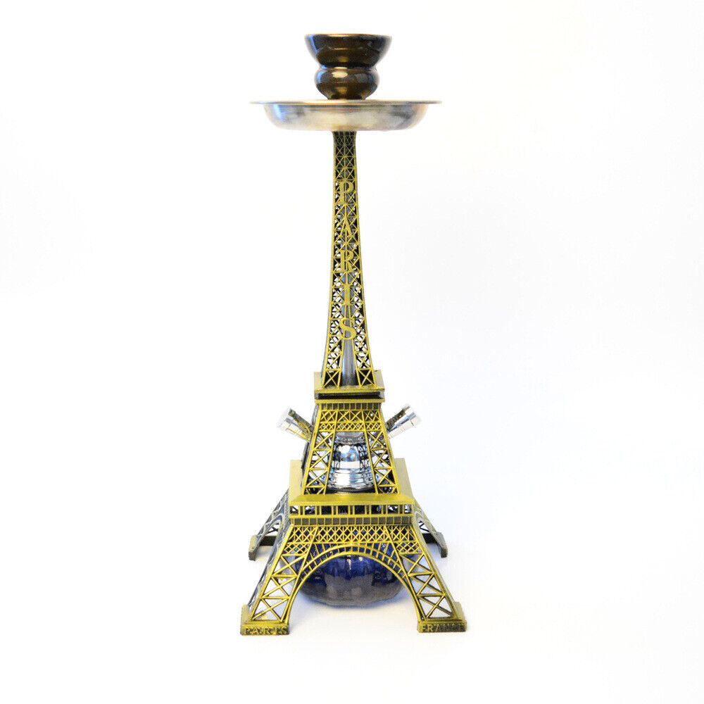 Handmade Traditional Gift Eagle Eiffel Tower Shisha Double or Four Hose Hookah