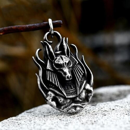 Unisex Mix Theme Retro Pendant Punk Vintage Totem Engle Hawk Biker Necklace