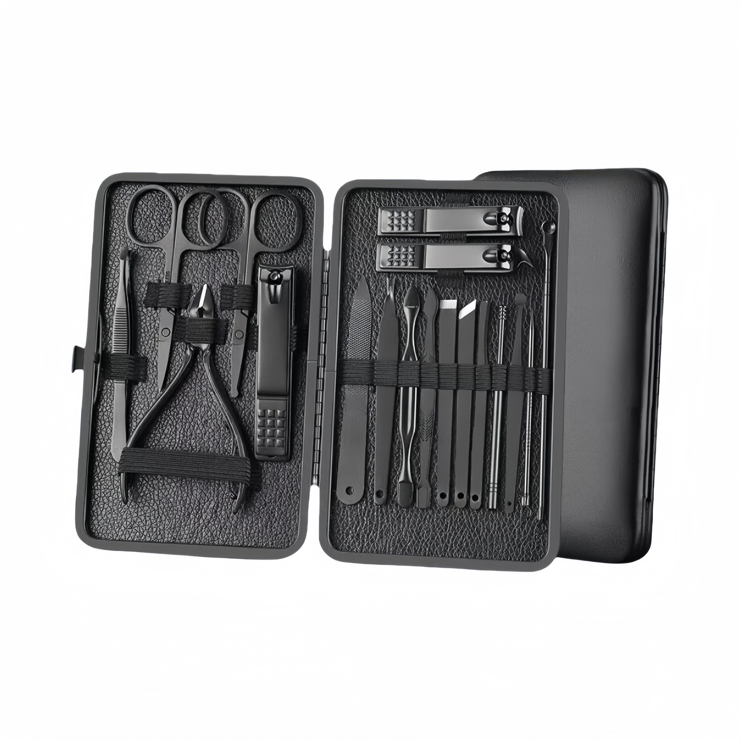 7/10/12/16/18 Pieces Professional Manicure & Pedicure Kit Nail Care Travel Grooming Set Home Use