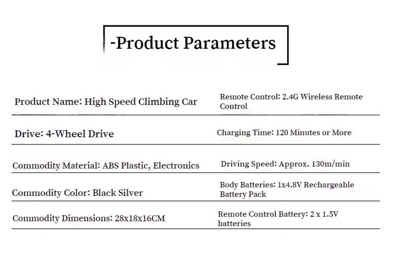 Oversized Remote Control Drift Off-road Racing Car Toy Four-wheel Drive Climb