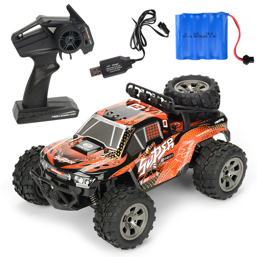 2.4GHz High Speed Racing Charging Remote Control Off-road Vehicle Toy Car Gift