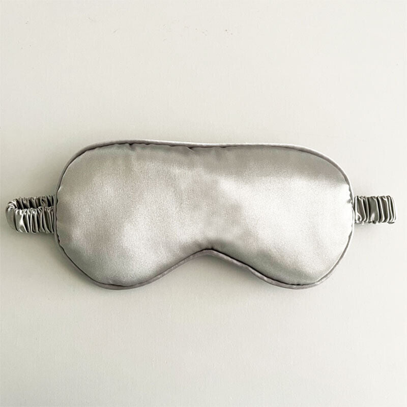 Elastic Band Simulation Silk Wrap Eye Mask Sleep Blackout Air Travel Nap Leisure
