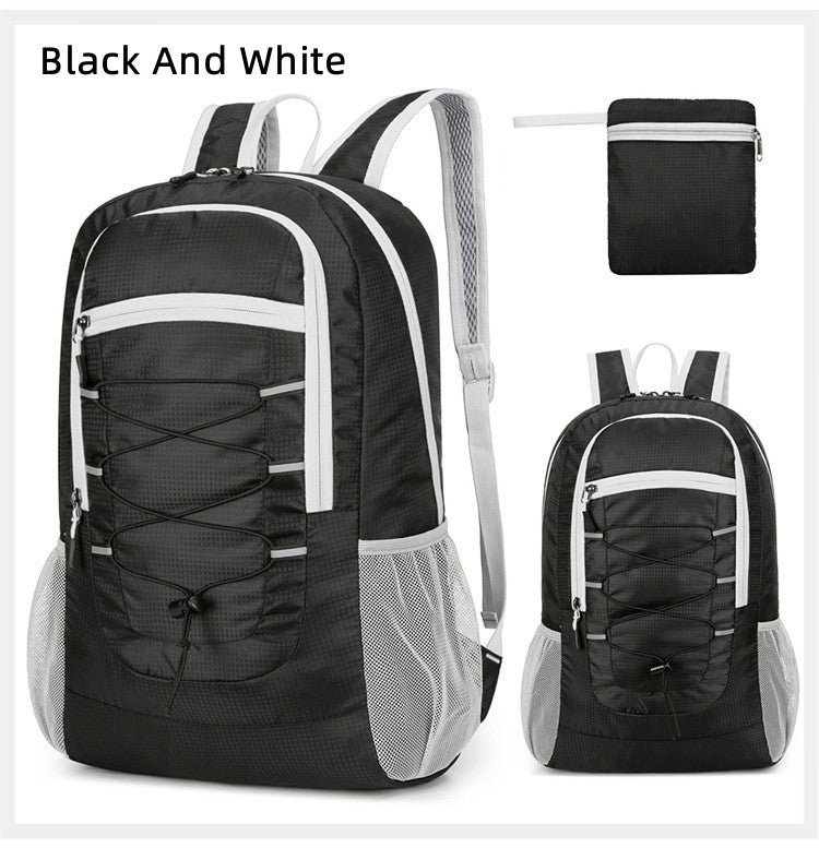 Outdoor Waterproof Light Leisure Folding Mountaineering Hiking Bike Shoulder Bag