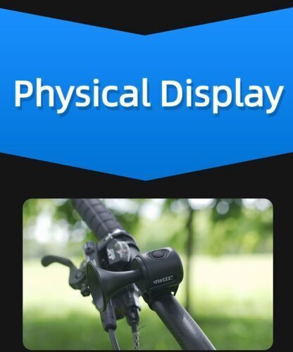 New Ride Equipped With EH-2 Electric Horn Mountain Bike Tram Scooter Bell