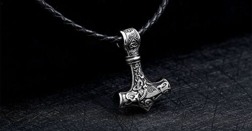 Retro Mix Theme Pendant Punk Vintage Angel Wing Pendant Biker Gift Necklace