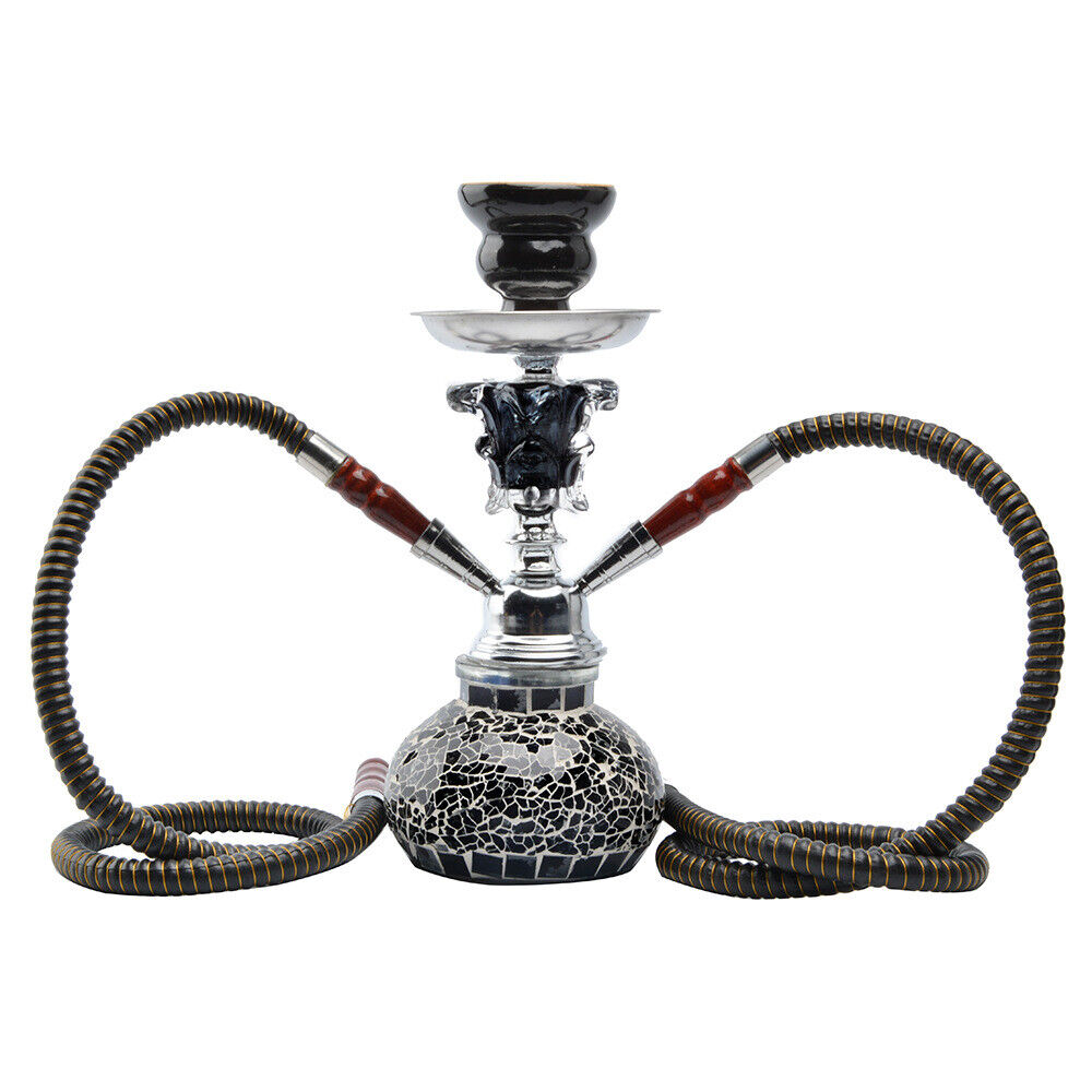 Traditional Gift Collectible One Size 2 Hose Premium Shisha Hookah Complete Set