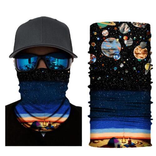 Cycling Camouflage Neck Gaiters Bandanas Fabric Motorcycle Face Masks Sunscreen