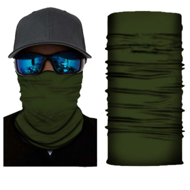 Pure Colour Gradient Series Sunscreen Cycling Neckerchief Bandanas Fabric Mask