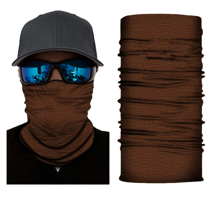 Pure Colour Gradient Series Sunscreen Cycling Neckerchief Bandanas Fabric Mask