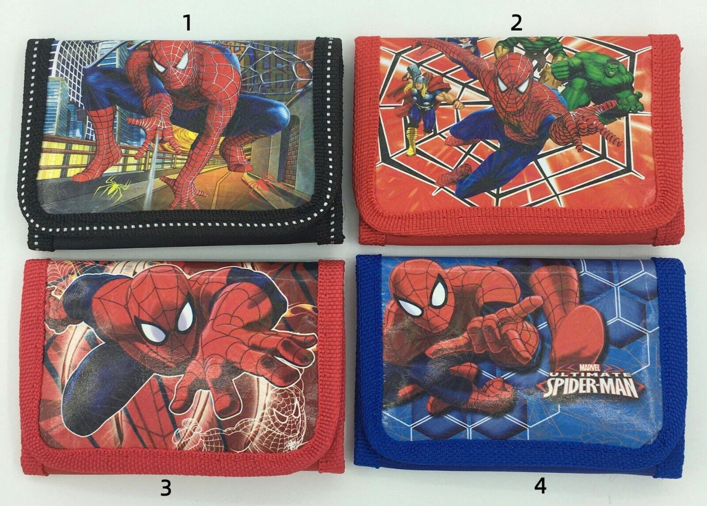 New Kids Children Carton Three Fold Purse Wallets Boys Girls Gift Idea Purse