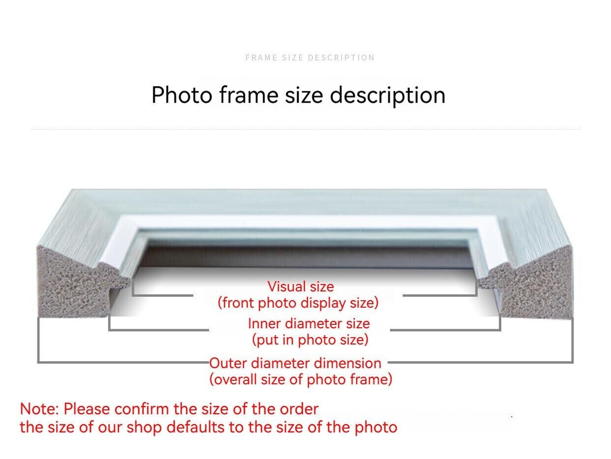 Simple Beauty Decoration Retro Table Setting Wall Hanging Gallery Photo Frame