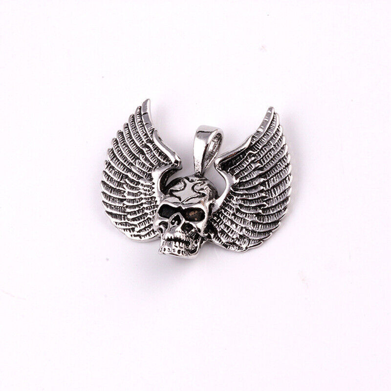 Stylish Retro Gothic Punk Mix Theme Titanium Steel Pendant Gift Unisex Necklace