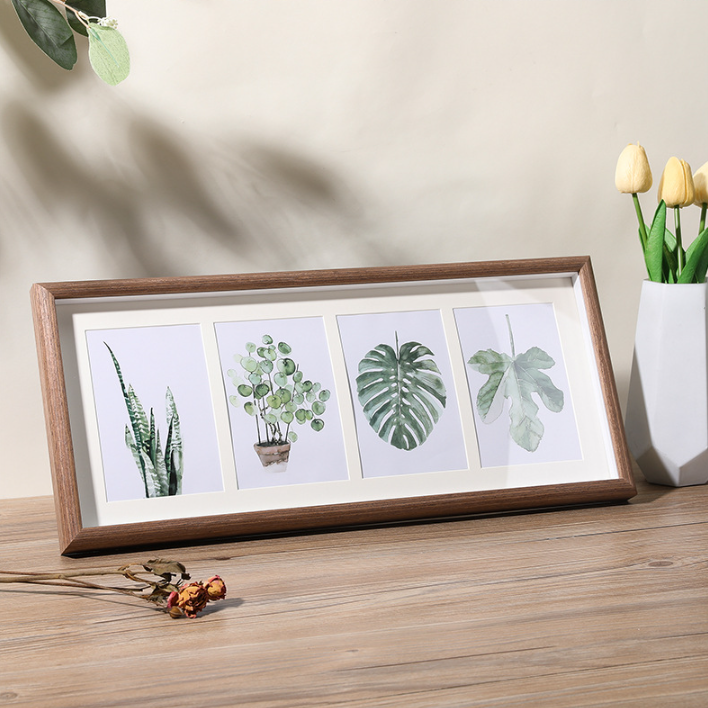 Fashion Collage Multi Openings Photos Hole Gallery Picture Frame Family Gift