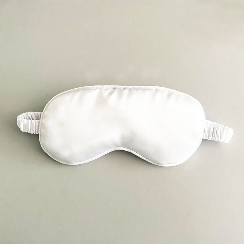 Elastic Band Simulation Silk Wrap Eye Mask Sleep Blackout Air Travel Nap Leisure