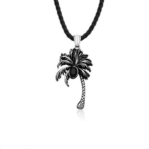 Mix Theme Retro Fox Head Sweater Chain Gemstone Titanium Steel Pendant Cat Head Necklace