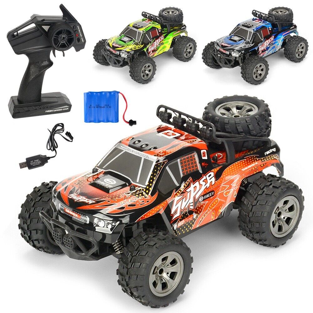 2.4GHz High Speed Racing Charging Remote Control Off-road Vehicle Toy Car Gift