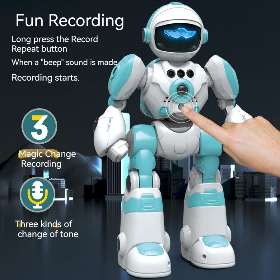 Smart Robot Recording Voice Changing Interactive Gesture Remote Control Toy