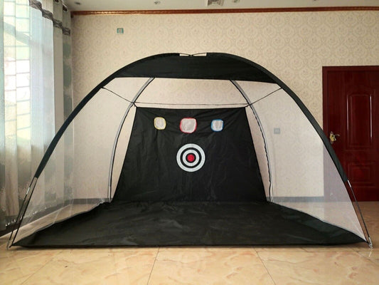 2023 Outdoor Foldable Golf Practice Training Batting Net Dense Oxford Fabric