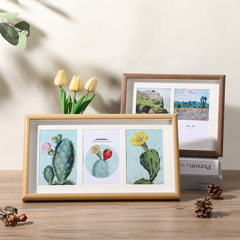 Fashion Collage Multi Openings Photos Hole Gallery Picture Frame Family Gift