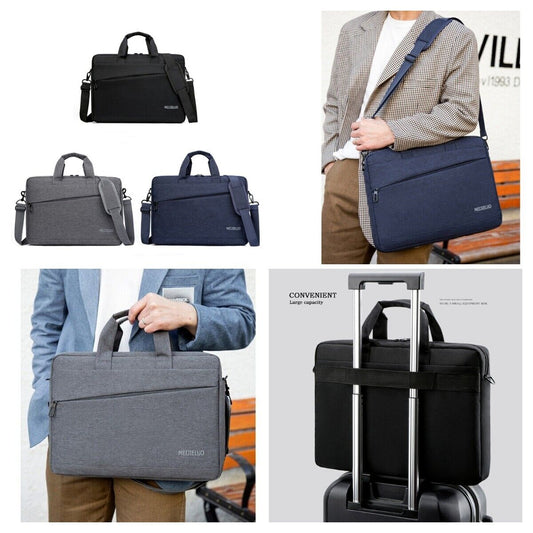 Unisex Waterproof Large Capacity Hand Shoulder Computer Bag Levity Briefcase
