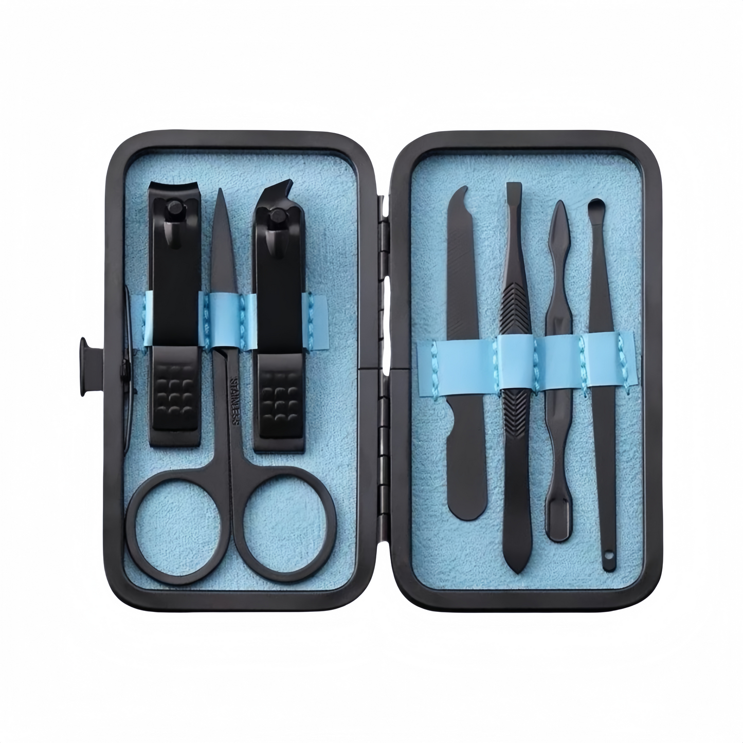 7/10/12/16/18 Pieces Professional Manicure & Pedicure Kit Nail Care Travel Grooming Set Home Use
