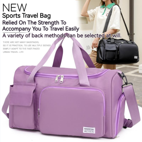 Portable Large Capacity Waterproof Dry Wet Separation Travel Sports Storage Bag